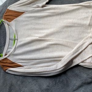 Long sleeve Tan shirt